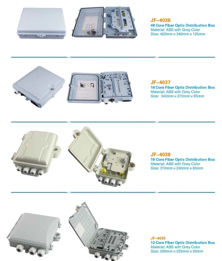 12 Cores Fiber Optic Distribution Box