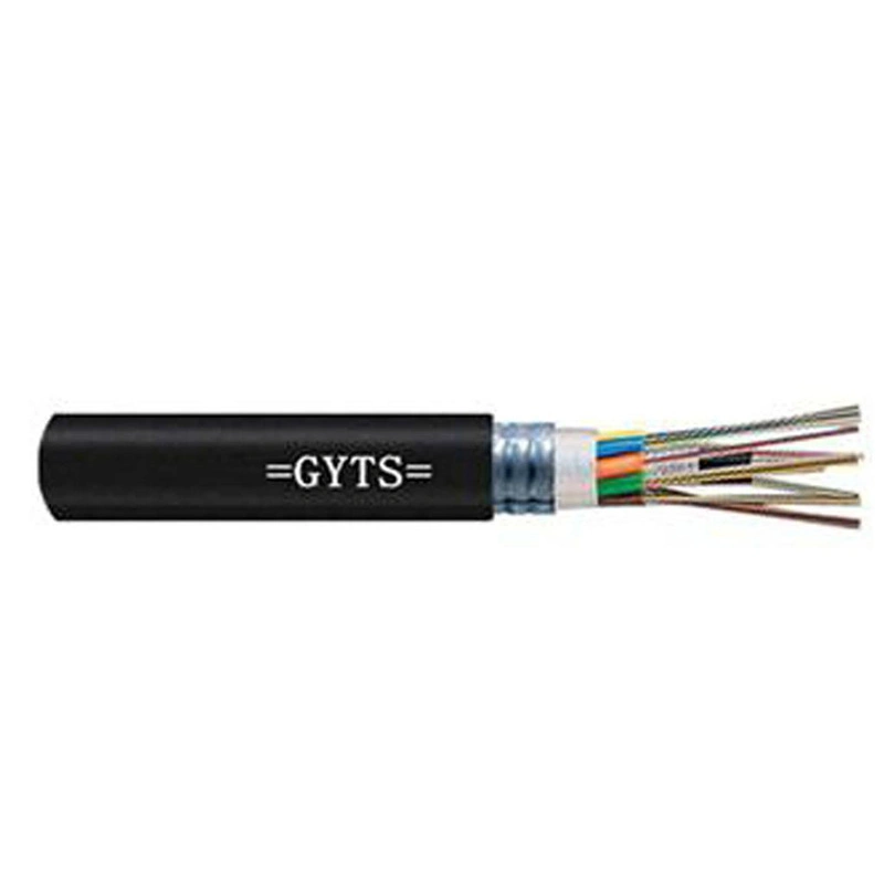 GYTS Anti-Rodent Singlemode Fiber Optic Cable Outdoor Direct-Burial 12/24/96/144/288 Core